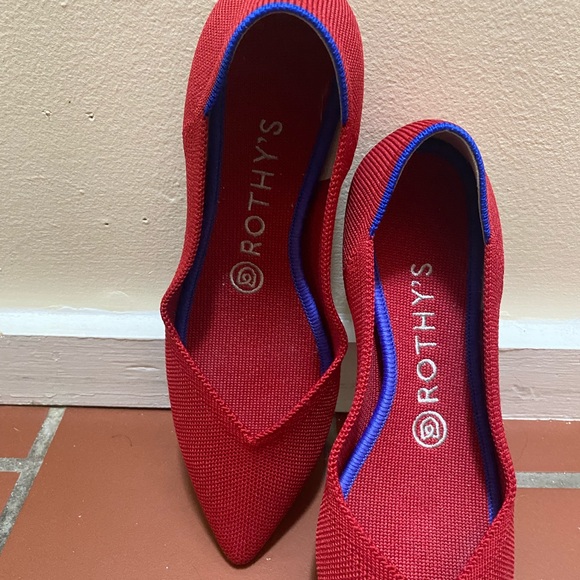 A pair of red Rothys - Picture 7 of 8